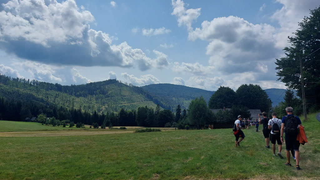 Podopieczni TPD po raz pierwszy na kolonii w Beskidach