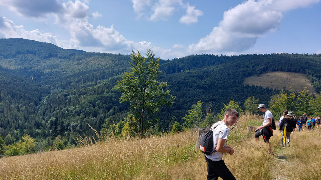 Podopieczni TPD po raz pierwszy na kolonii w Beskidach