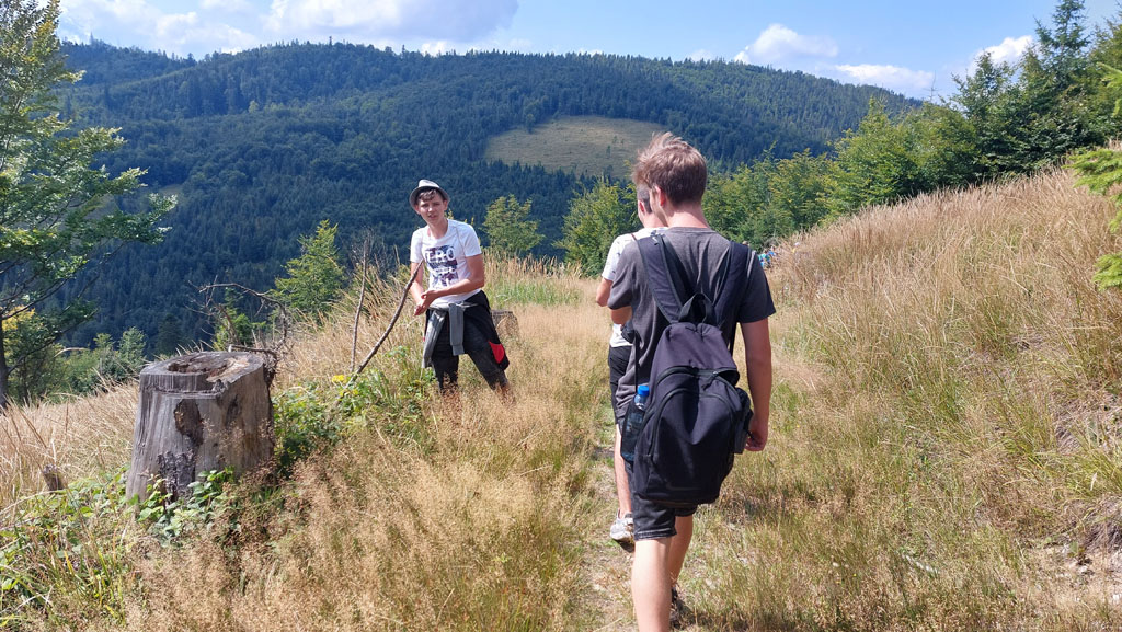 Podopieczni TPD po raz pierwszy na kolonii w Beskidach