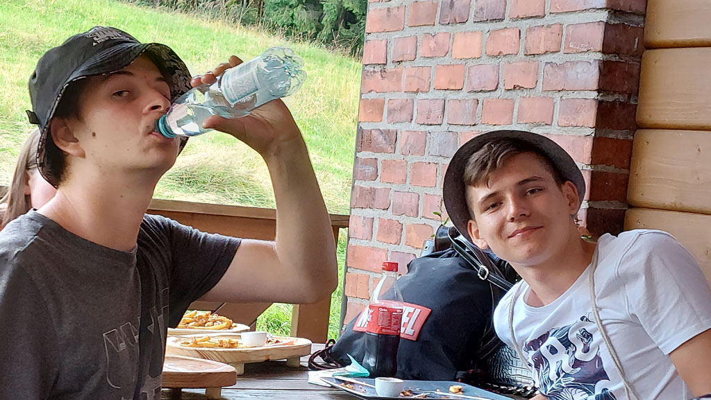 Podopieczni TPD po raz pierwszy na kolonii w Beskidach