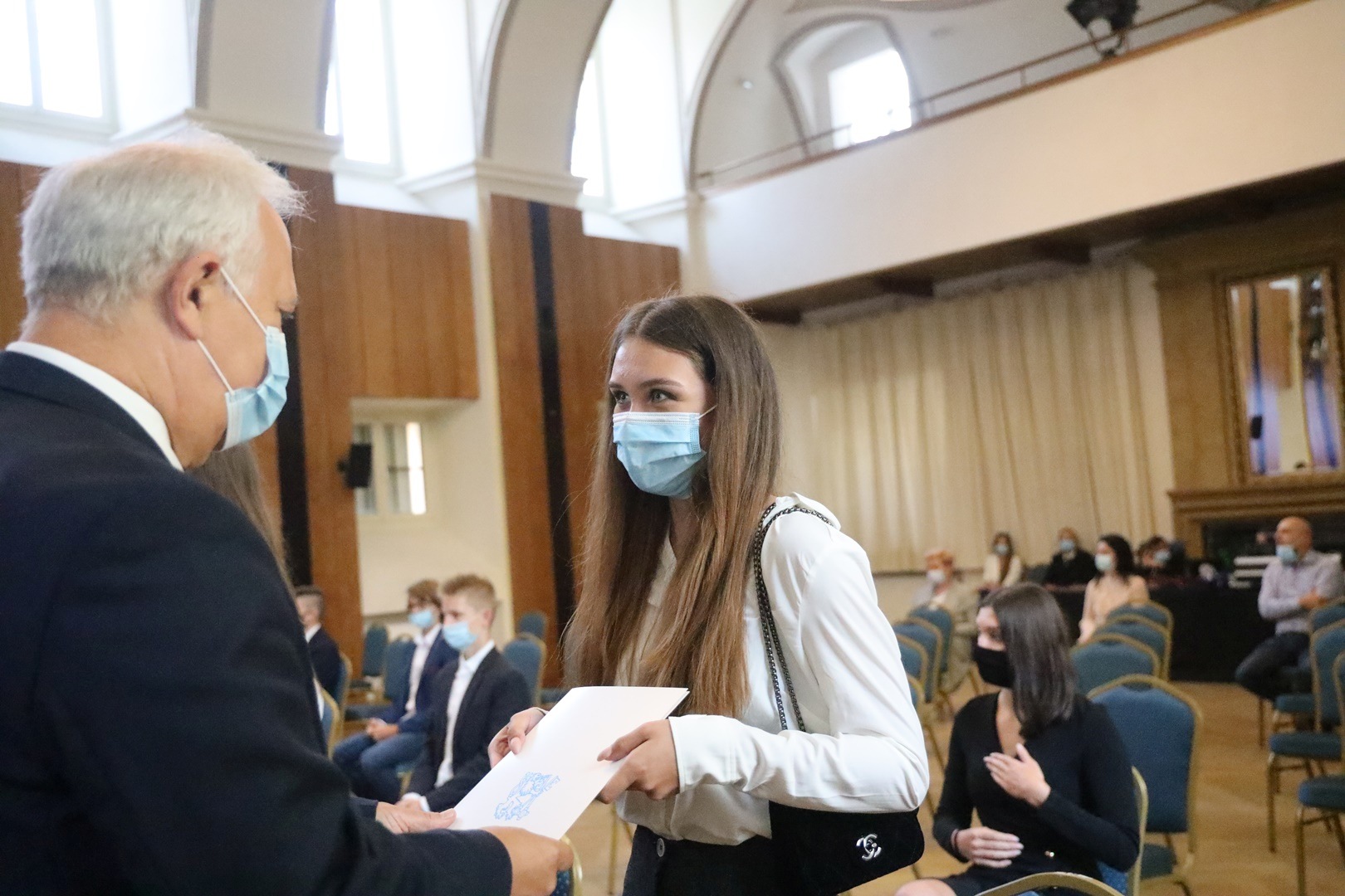 Prezydent Tadeusz Krzakowski nagrodził najlepszych z najlepszych