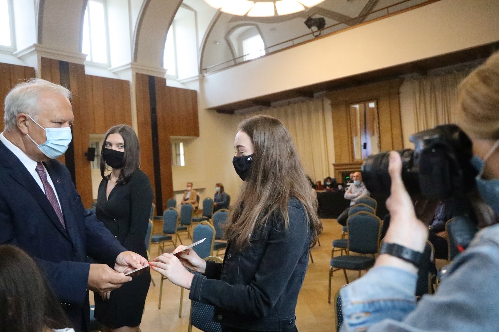 Prezydent Tadeusz Krzakowski nagrodził najlepszych z najlepszych