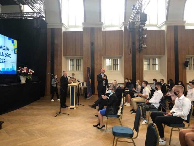 Prezydent Tadeusz Krzakowski nagrodził najlepszych z najlepszych