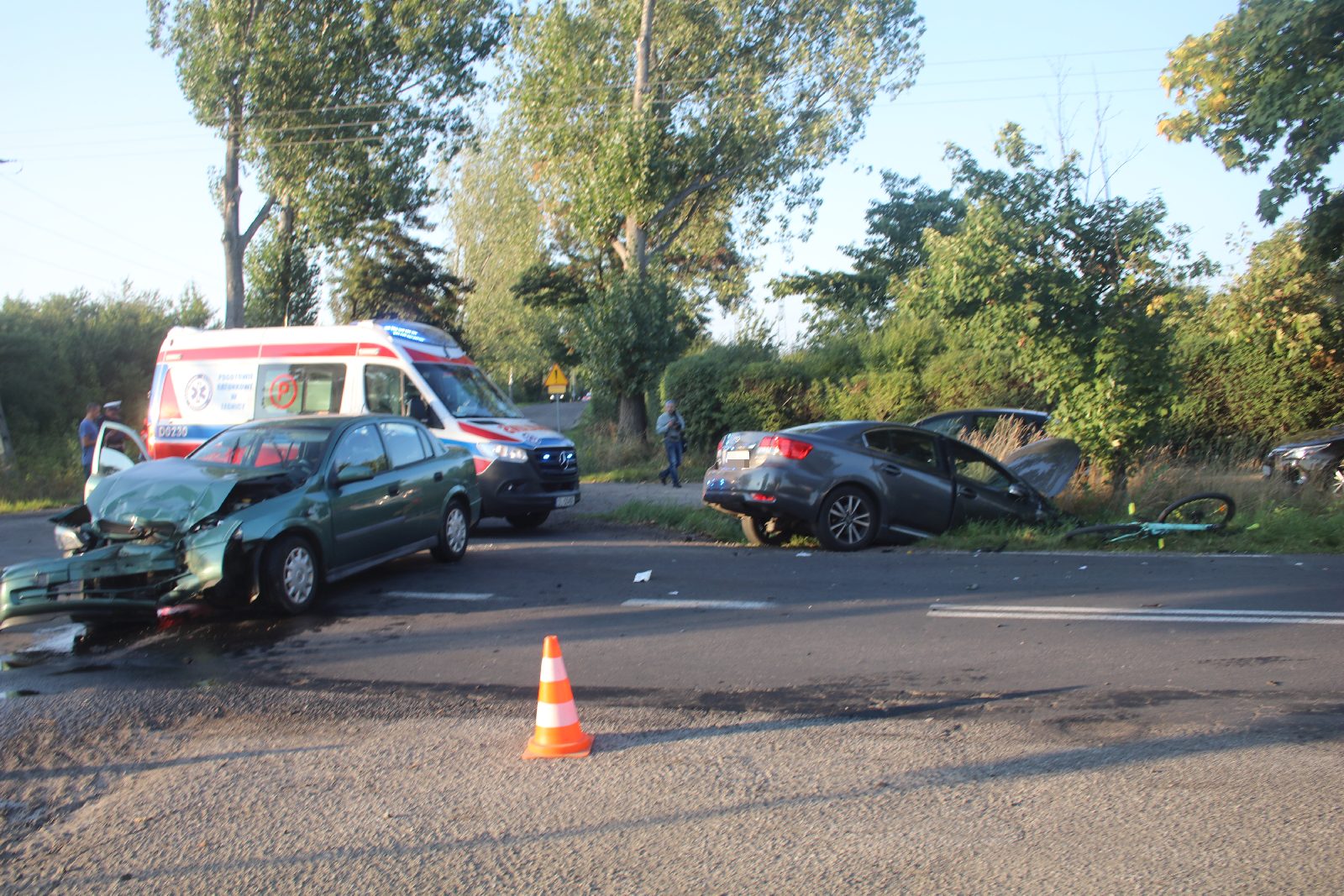 Złamał przepisy i spowodował wypadek. 5 osób zostało rannych
