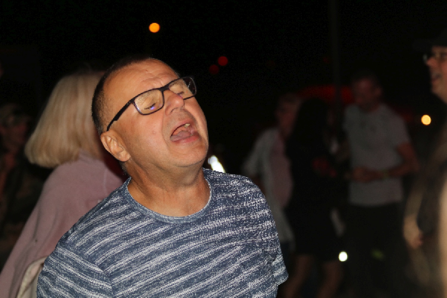 Mr. Z00B na zakończenie festynu dożynkowego w Grzybianach	