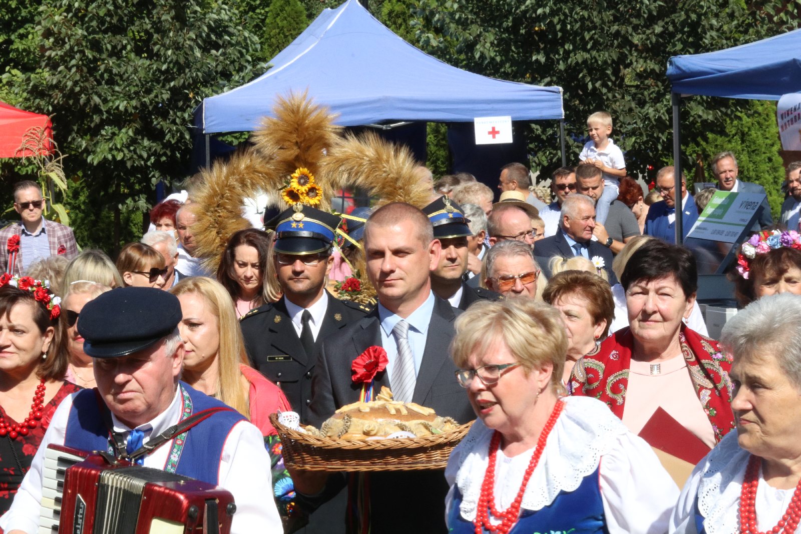 Rolnicy z gminy Prochowice dziękowali za tegoroczne plony