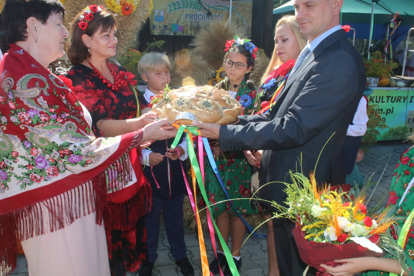 Rolnicy z gminy Prochowice dziękowali za tegoroczne plony