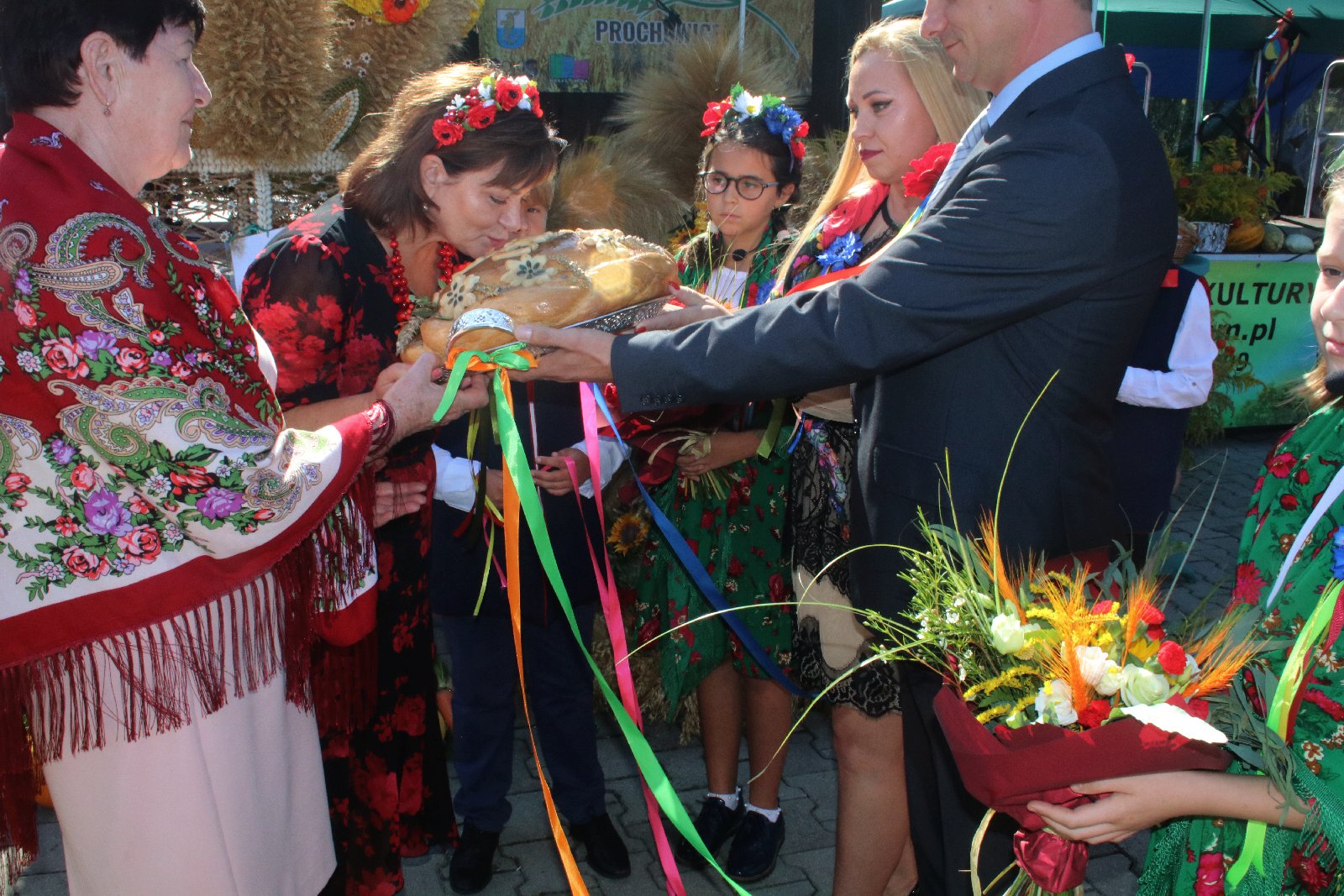 Rolnicy z gminy Prochowice dziękowali za tegoroczne plony
