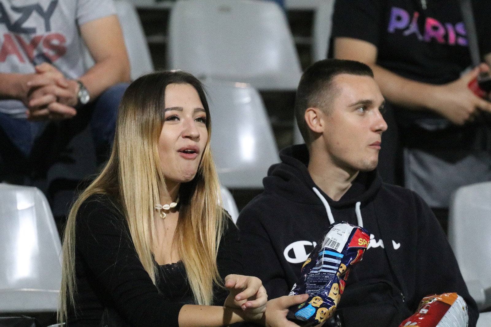 Kibice na meczu Miedzi Legnica z Łódzkim Klubem Sportowym