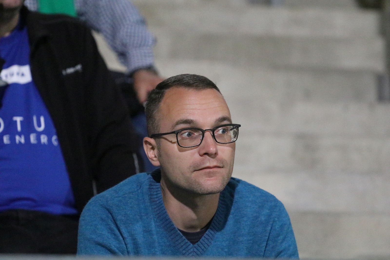 Kibice na meczu Miedzi Legnica z Łódzkim Klubem Sportowym