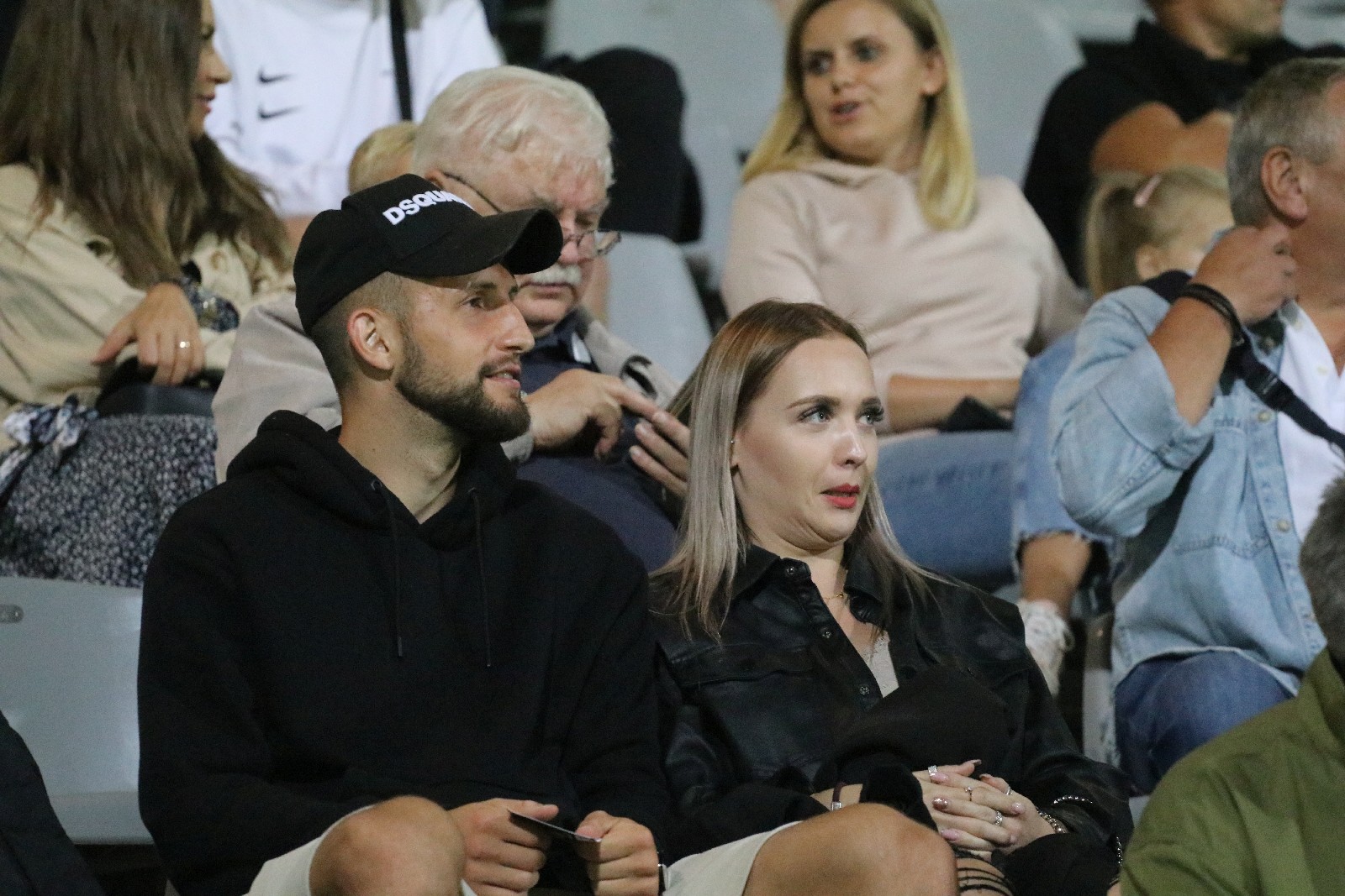 Kibice na meczu Miedzi Legnica z Łódzkim Klubem Sportowym