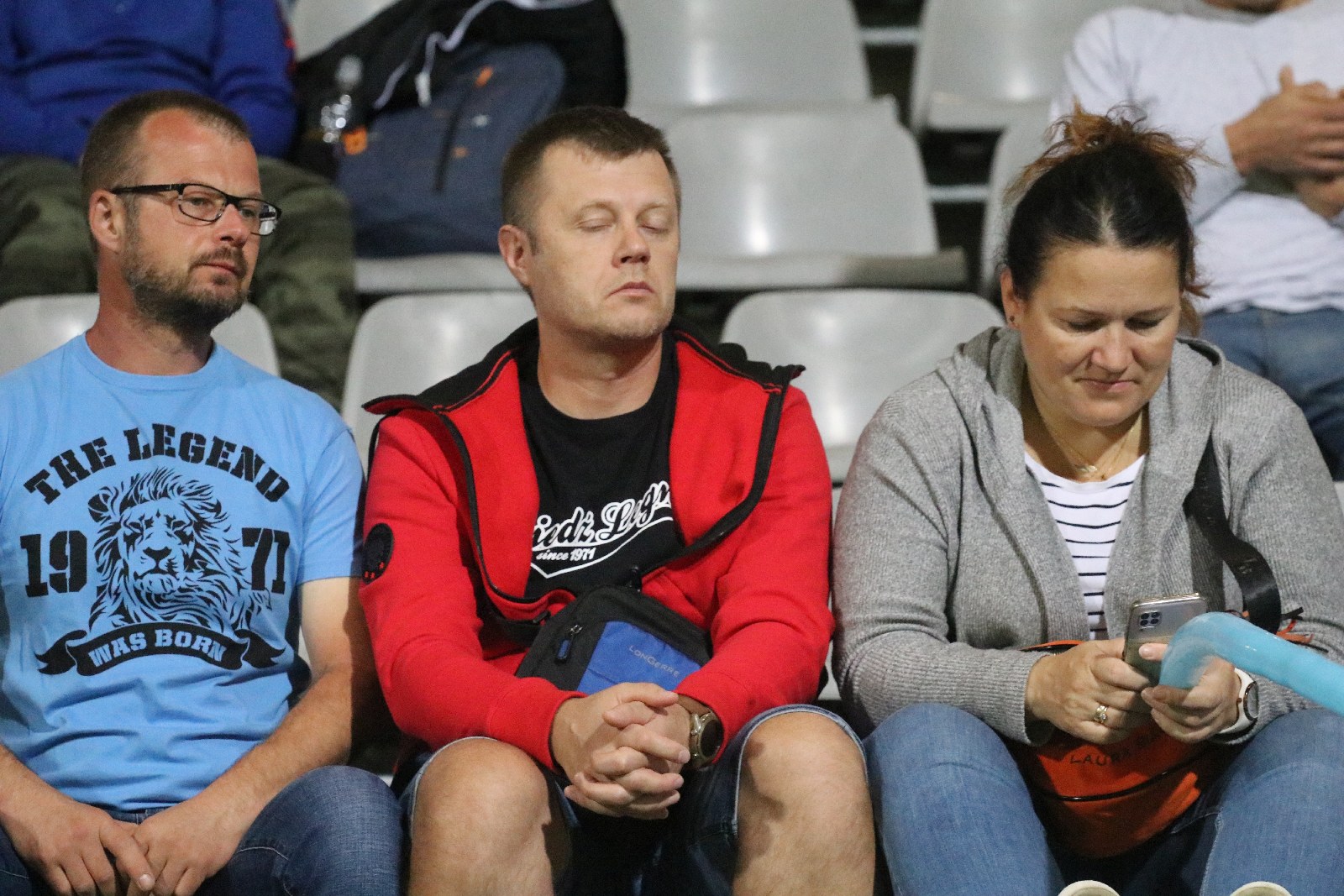 Kibice na meczu Miedzi Legnica z Łódzkim Klubem Sportowym