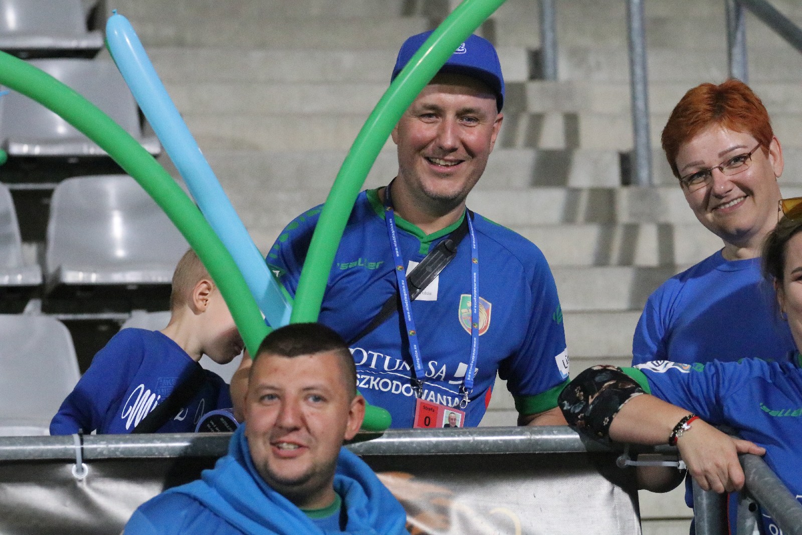 Kibice na meczu Miedzi Legnica z Łódzkim Klubem Sportowym