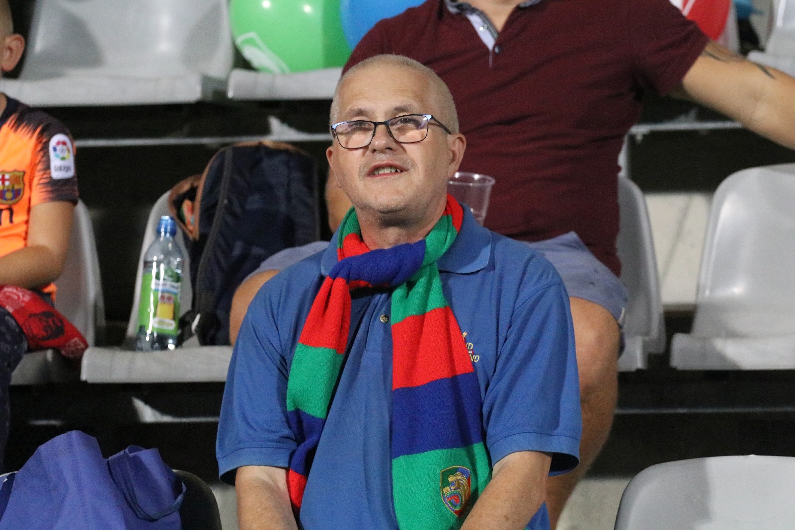 Kibice na meczu Miedzi Legnica z Łódzkim Klubem Sportowym