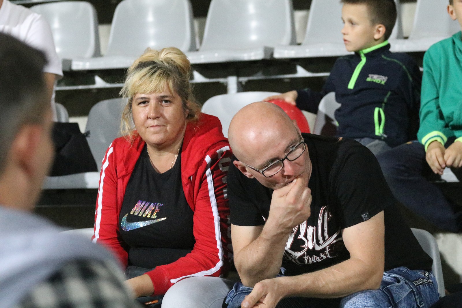Kibice na meczu Miedzi Legnica z Łódzkim Klubem Sportowym