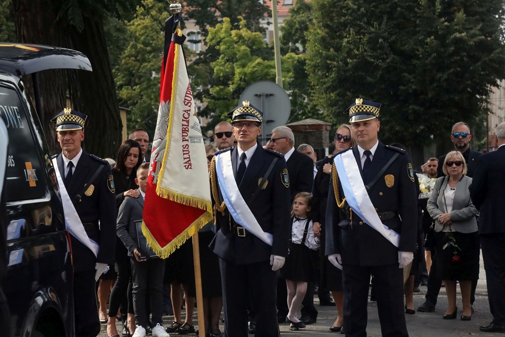 Ostatnie pożegnanie śp. Ryszarda Białka, byłego wiceprezydenta