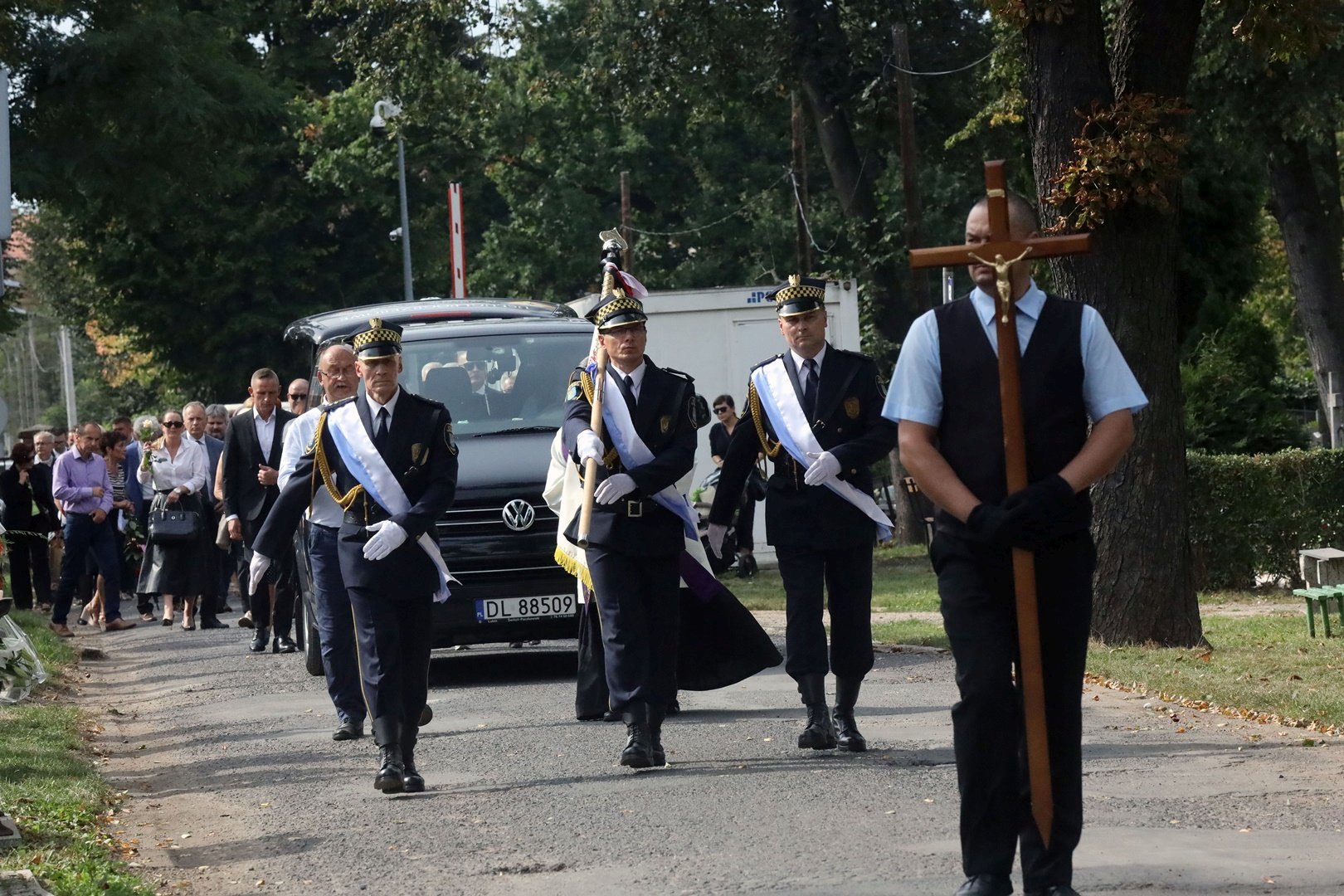 Ostatnie pożegnanie śp. Ryszarda Białka, byłego wiceprezydenta