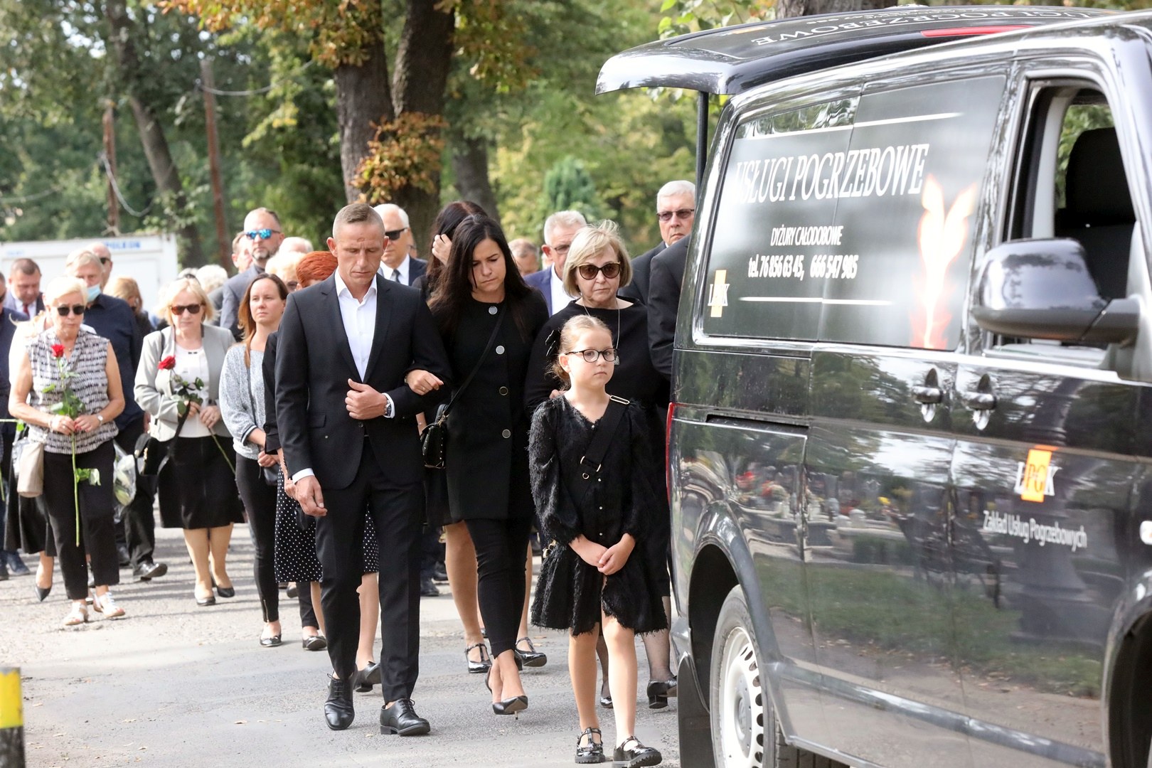 Ostatnie pożegnanie śp. Ryszarda Białka, byłego wiceprezydenta