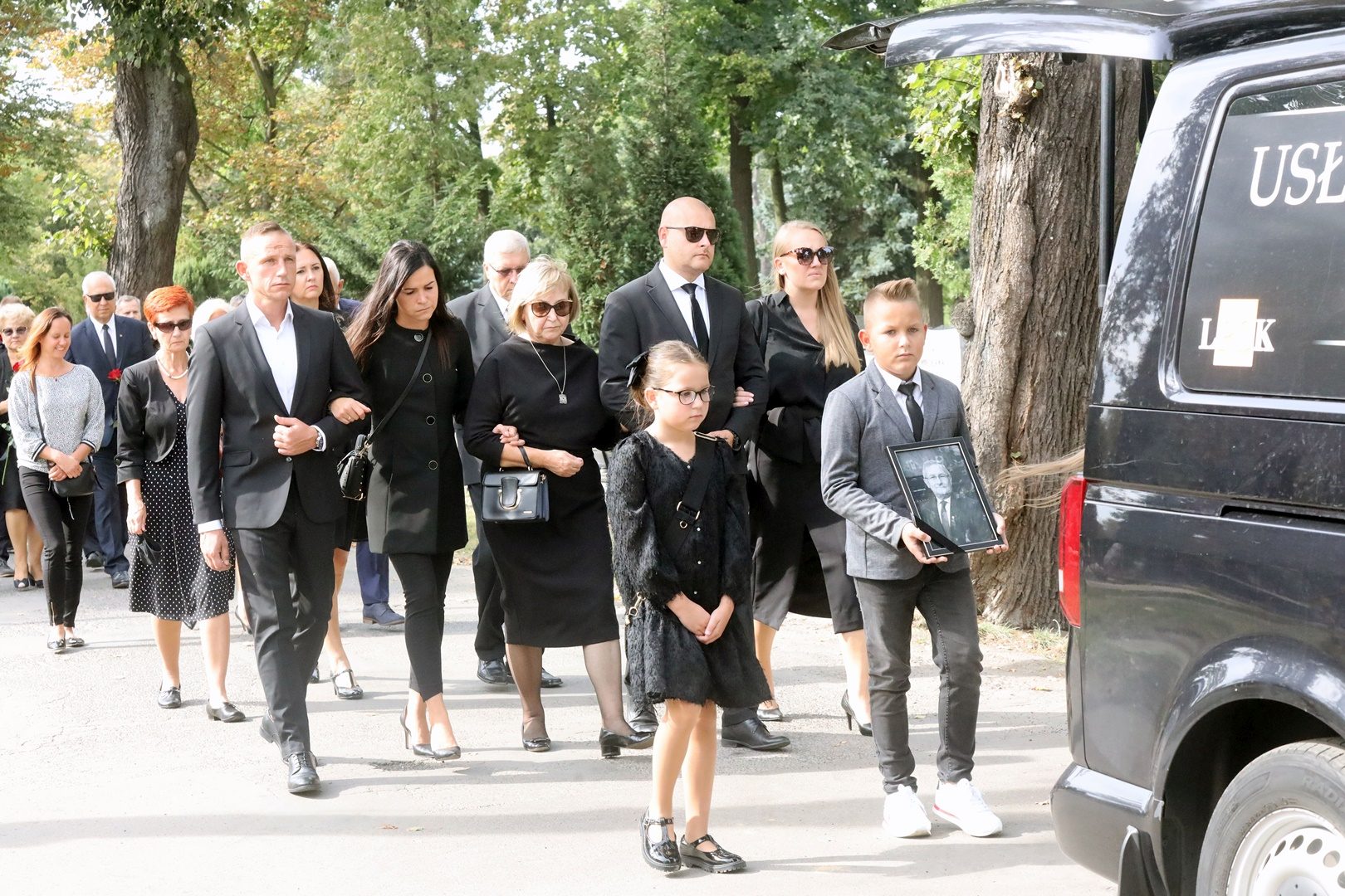 Ostatnie pożegnanie śp. Ryszarda Białka, byłego wiceprezydenta