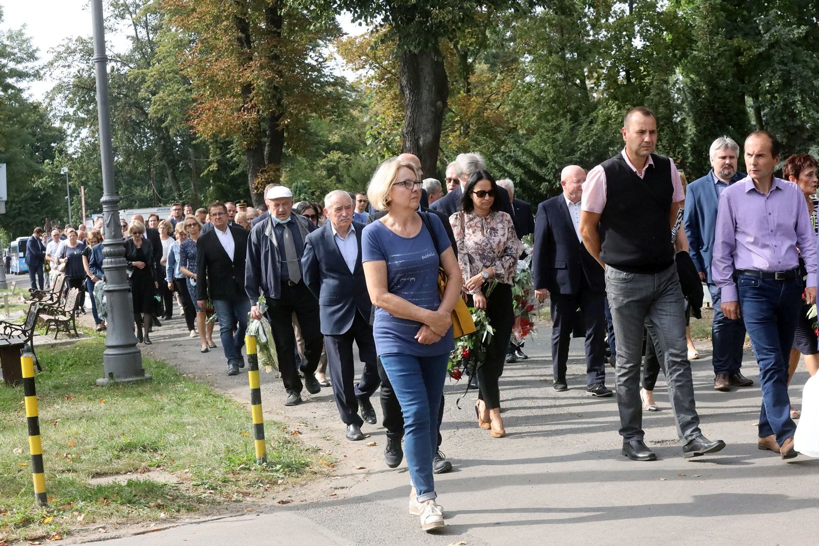 Ostatnie pożegnanie śp. Ryszarda Białka, byłego wiceprezydenta