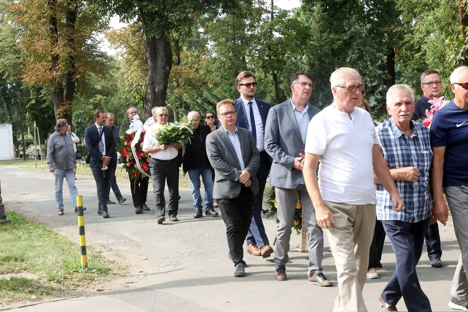 Ostatnie pożegnanie śp. Ryszarda Białka, byłego wiceprezydenta