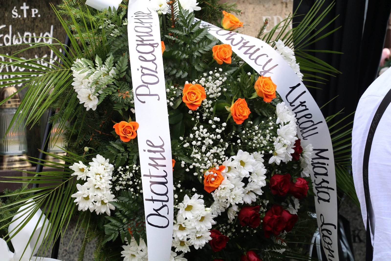 Ostatnie pożegnanie śp. Ryszarda Białka, byłego wiceprezydenta