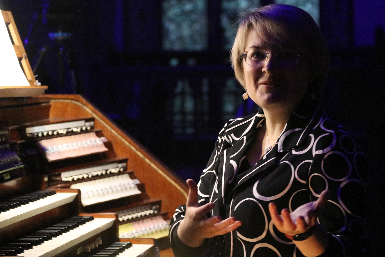 Veni Creator na organy w dostojnym wnętrzu Kościoła Mariackiego
