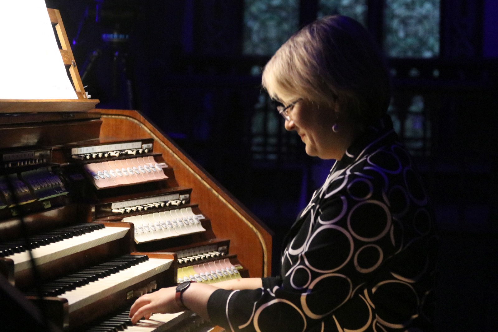Veni Creator na organy w dostojnym wnętrzu Kościoła Mariackiego