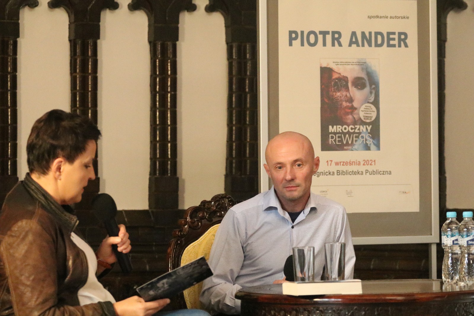 Spotkanie z Piotrem Anderem i jego mroczną książką