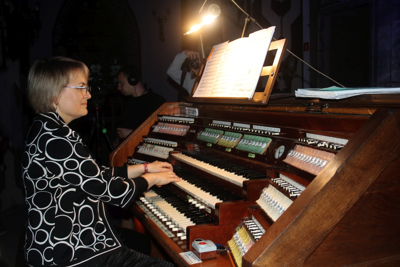 Veni Creator na organy w dostojnym wnętrzu Kościoła Mariackiego