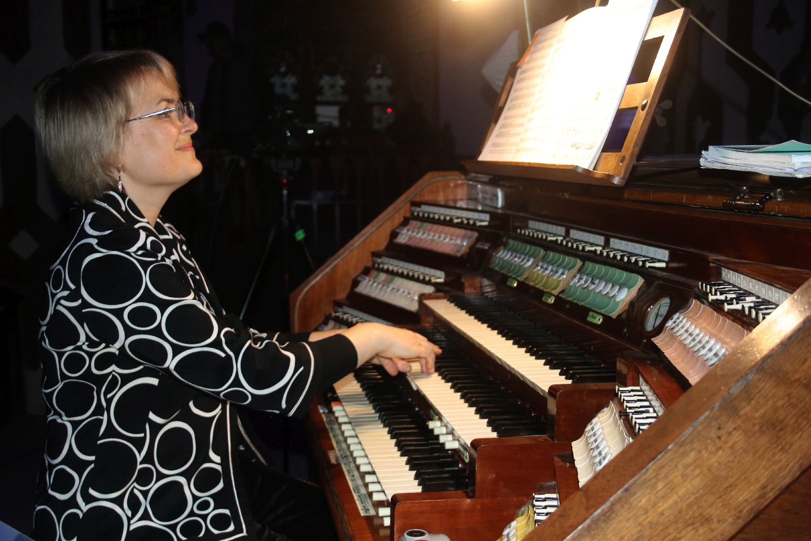 Veni Creator na organy w dostojnym wnętrzu Kościoła Mariackiego