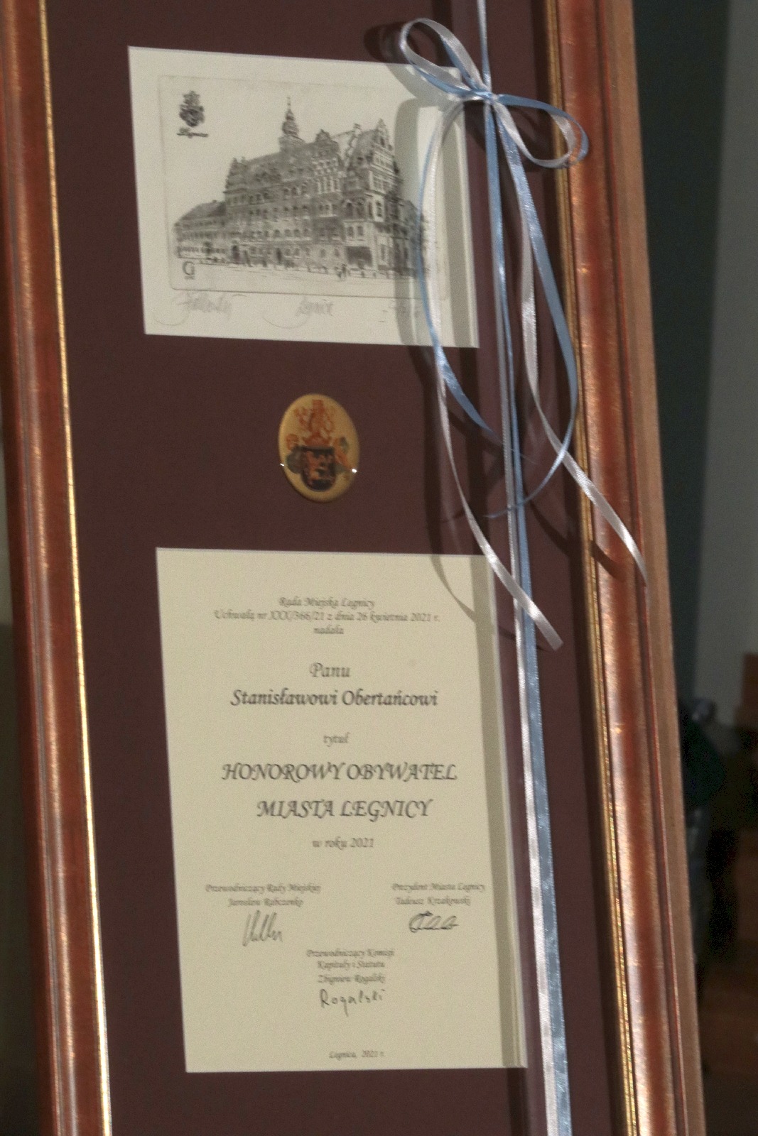 Miejskie nagrody wręczone. Obertaniec wzruszony