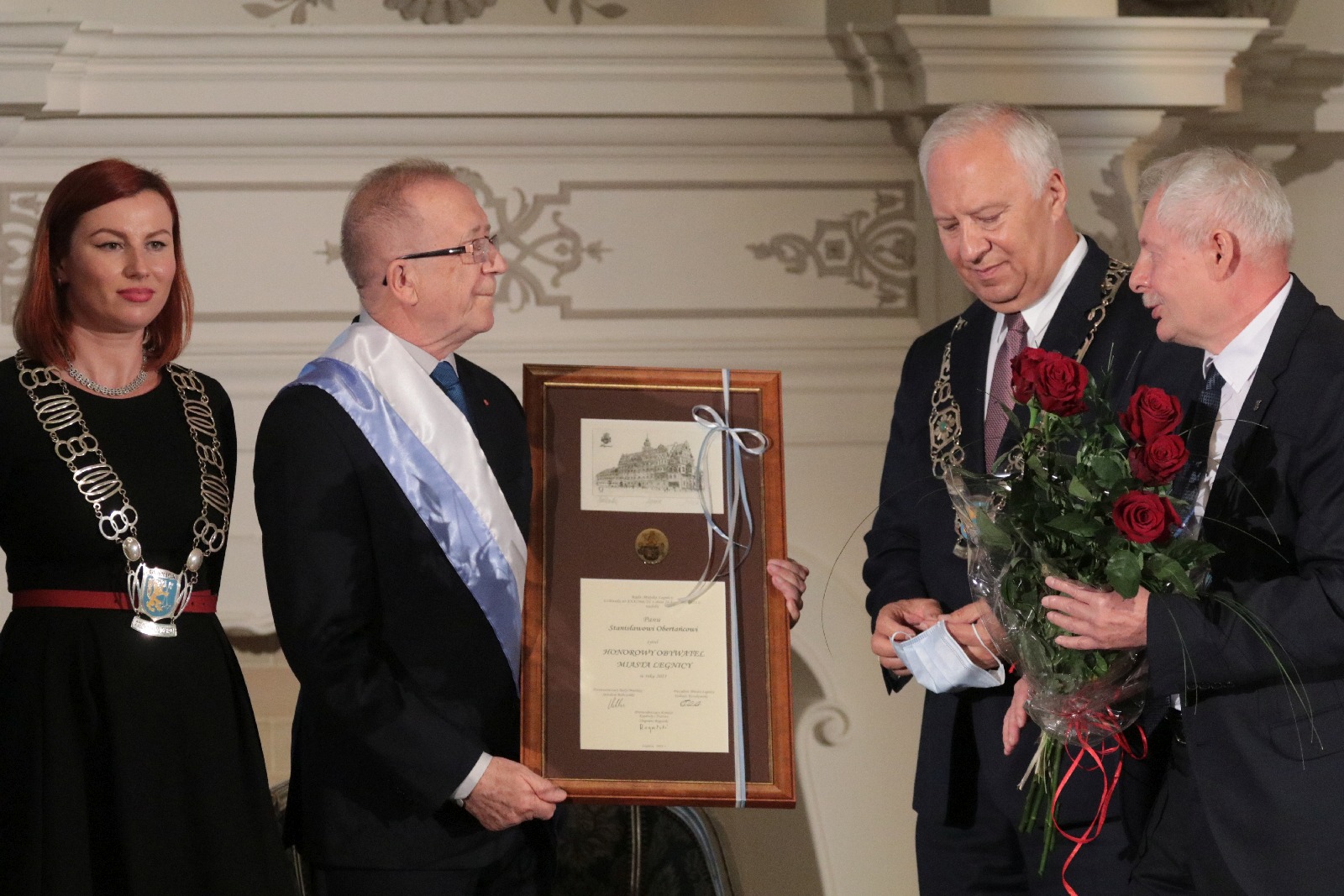 Miejskie nagrody wręczone. Obertaniec wzruszony