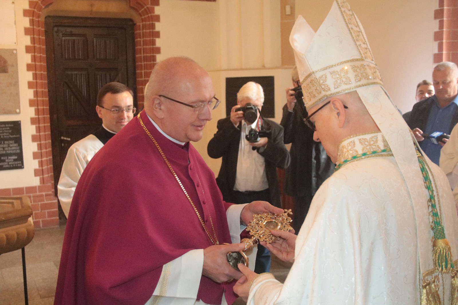 Ingres Księdza Biskupa Legnickiego Andrzeja Siemieniewskiego