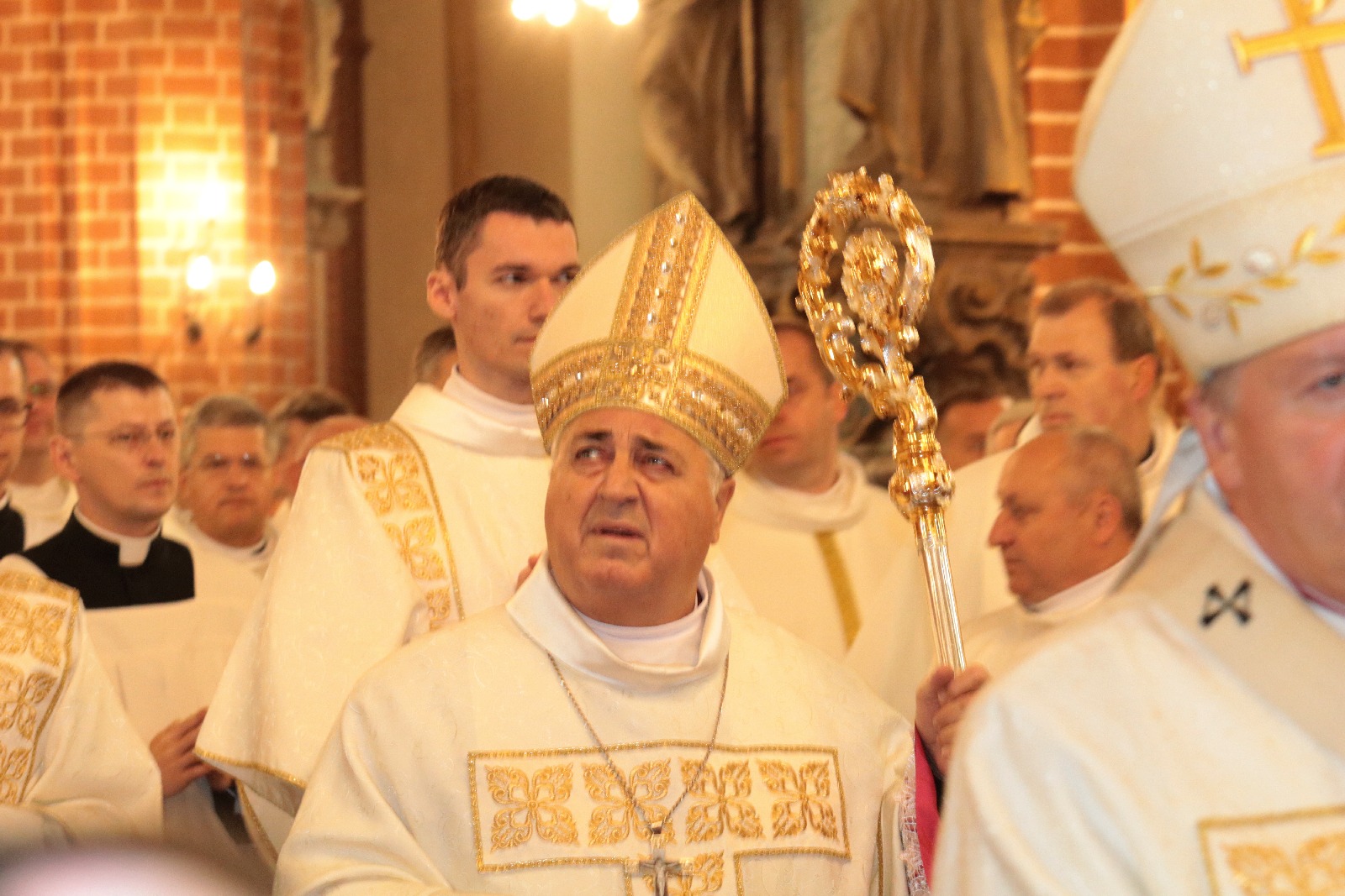 Ingres Księdza Biskupa Legnickiego Andrzeja Siemieniewskiego