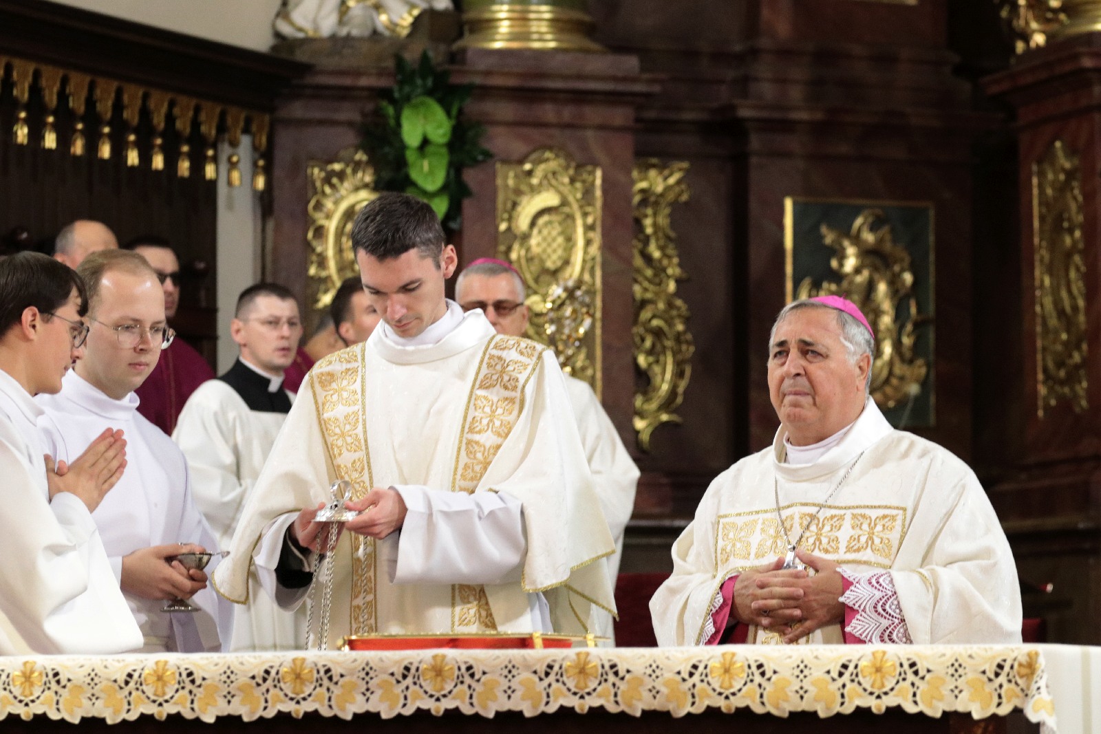 Ingres Księdza Biskupa Legnickiego Andrzeja Siemieniewskiego