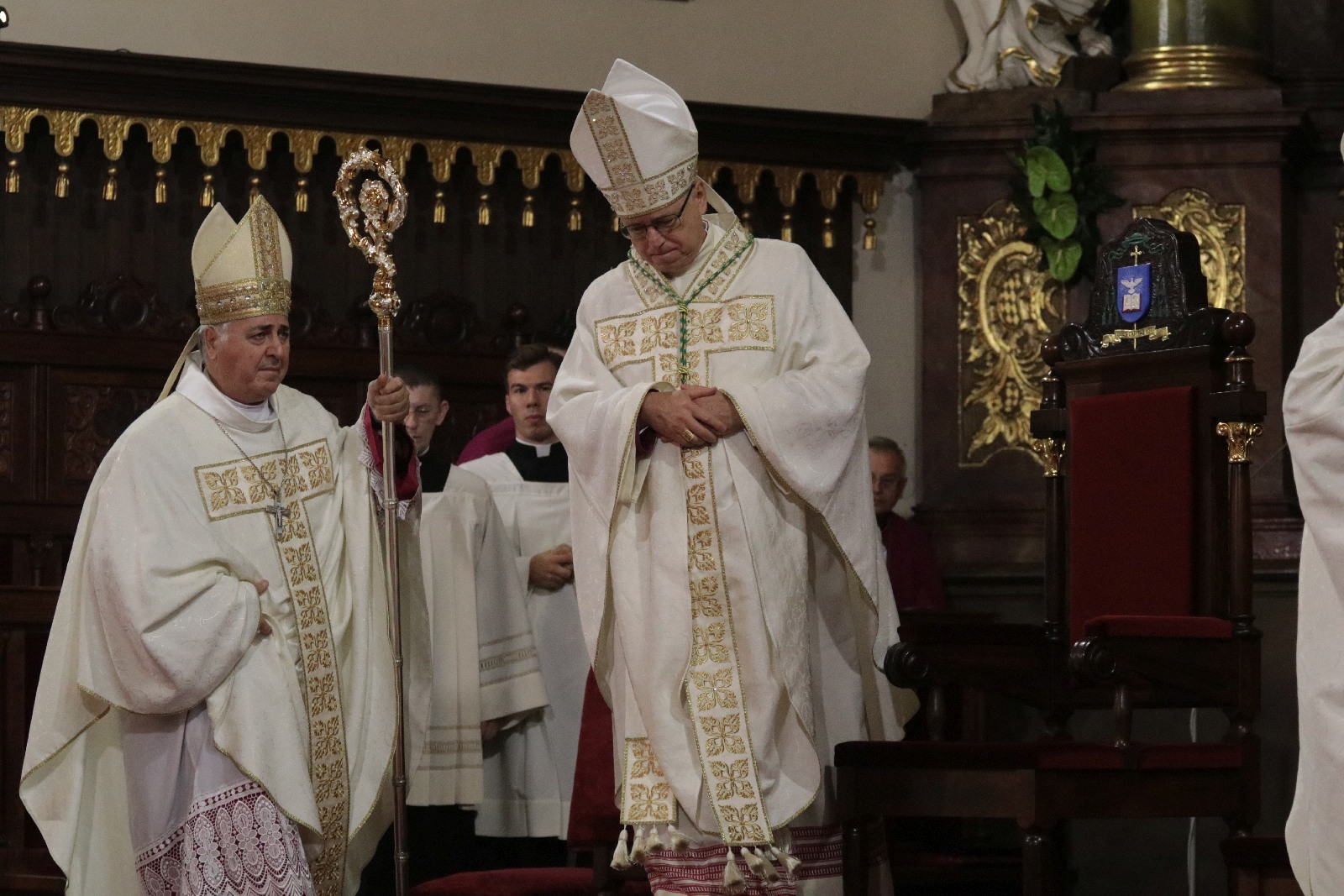 Ingres Księdza Biskupa Legnickiego Andrzeja Siemieniewskiego