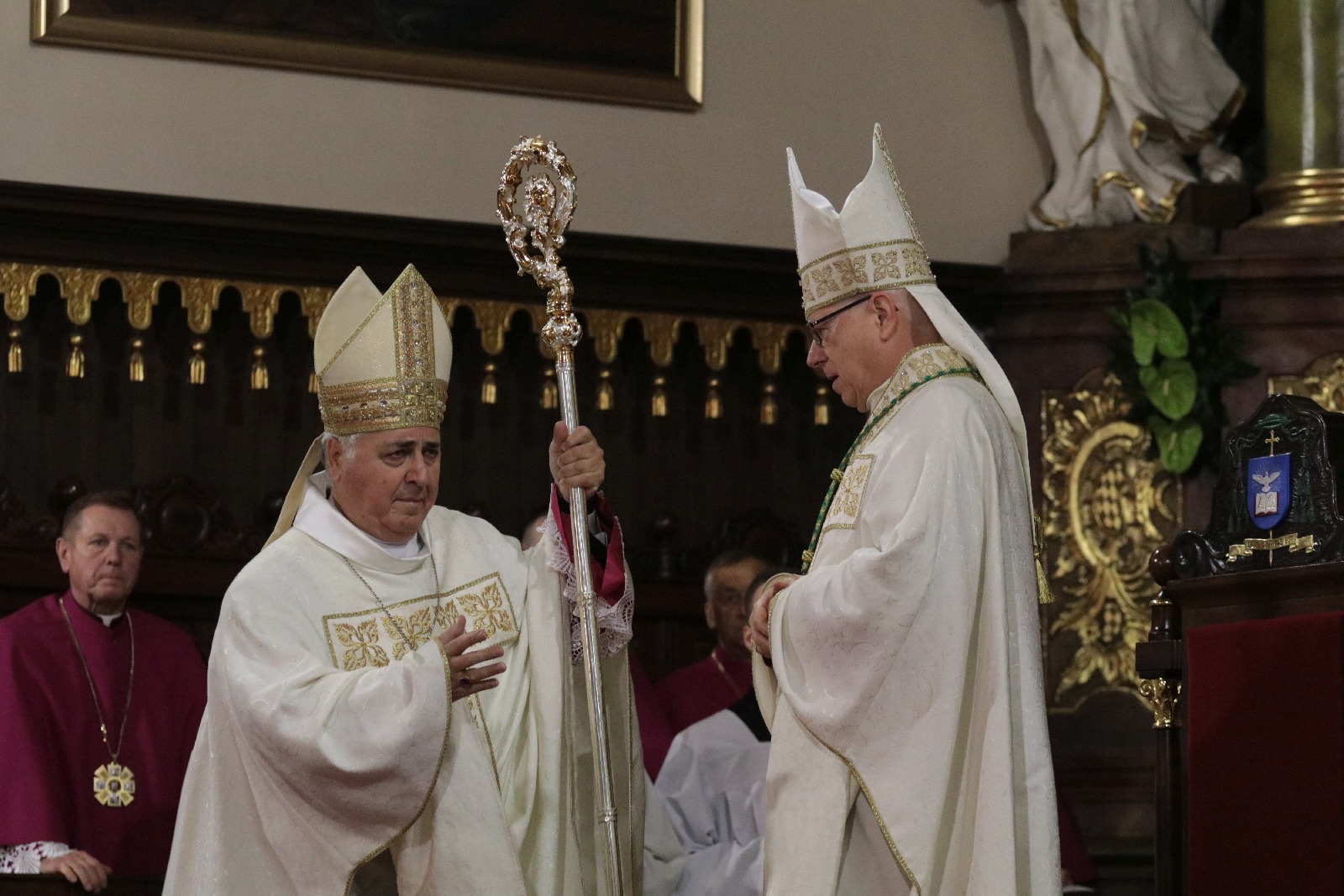 Ingres Księdza Biskupa Legnickiego Andrzeja Siemieniewskiego