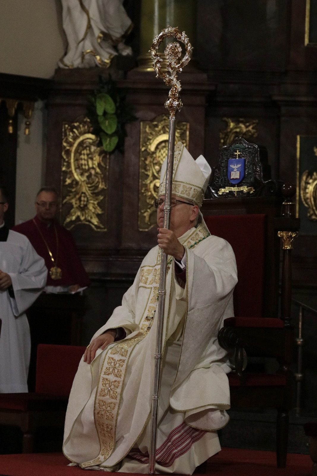 Ingres Księdza Biskupa Legnickiego Andrzeja Siemieniewskiego