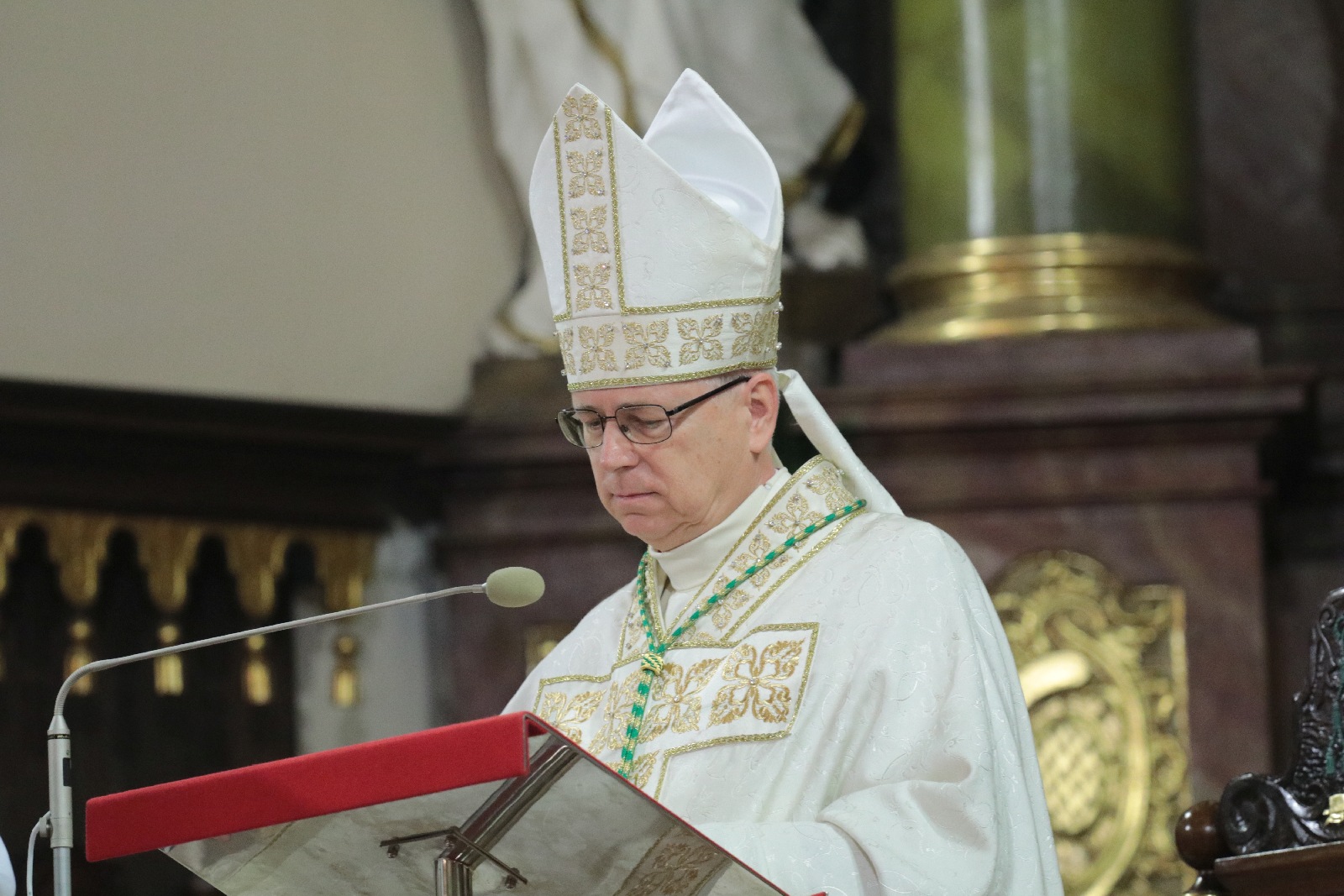 Ingres Księdza Biskupa Legnickiego Andrzeja Siemieniewskiego