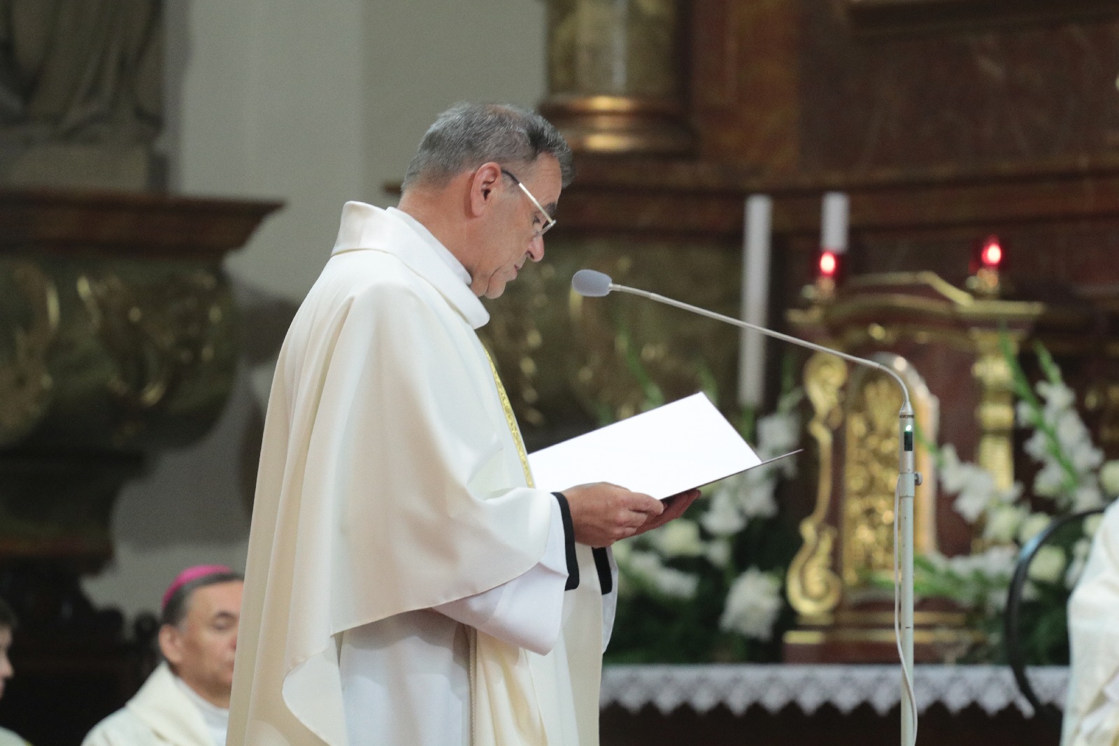 Ingres Księdza Biskupa Legnickiego Andrzeja Siemieniewskiego