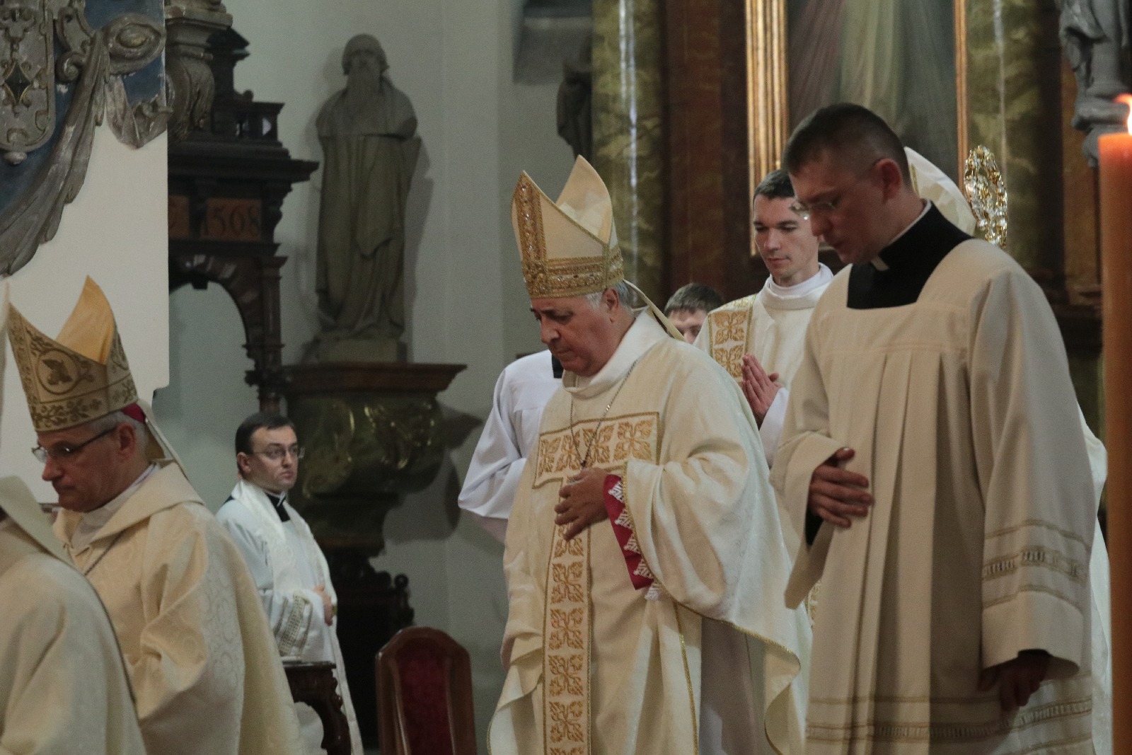 Ingres Księdza Biskupa Legnickiego Andrzeja Siemieniewskiego