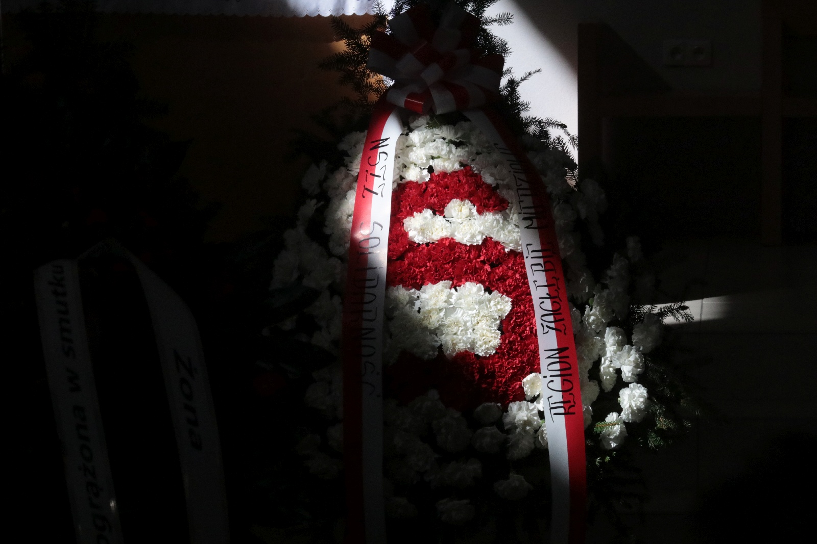 Pogrzeb Andrzeja Dynaka działacza „Solidarności”