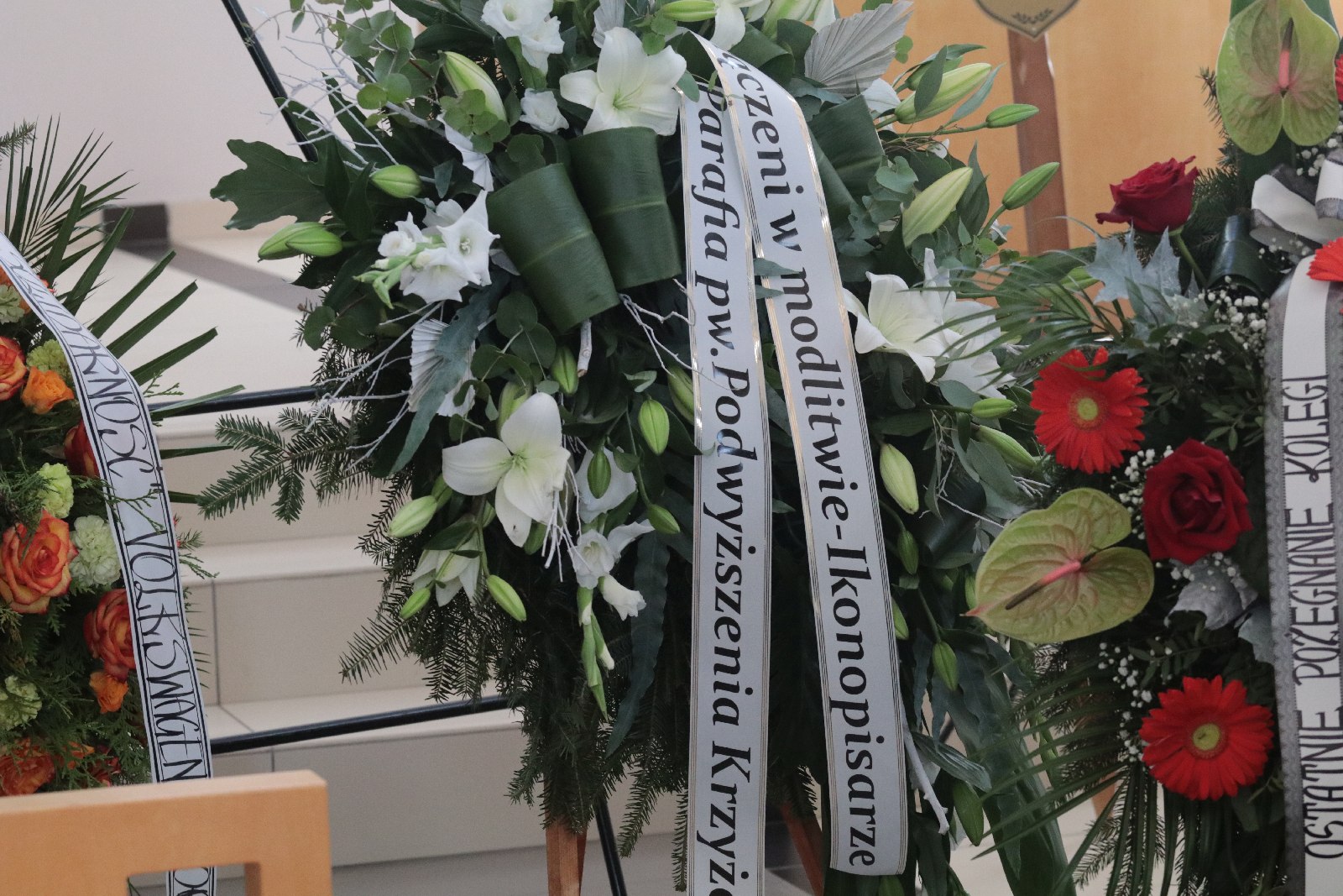 Pogrzeb Andrzeja Dynaka działacza „Solidarności”