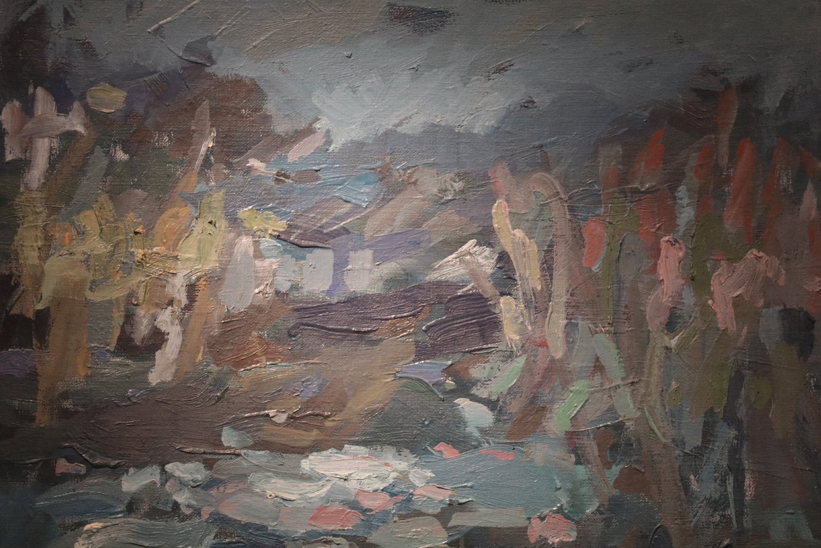 Wystawa obrazów Edwarda Mirowskiego w Muzeum Miedzi