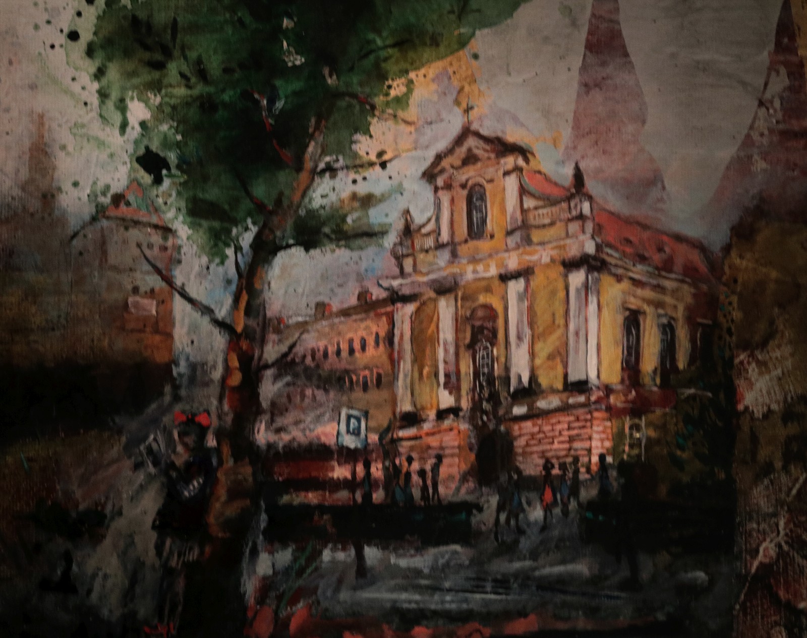 Wystawa obrazów Edwarda Mirowskiego w Muzeum Miedzi