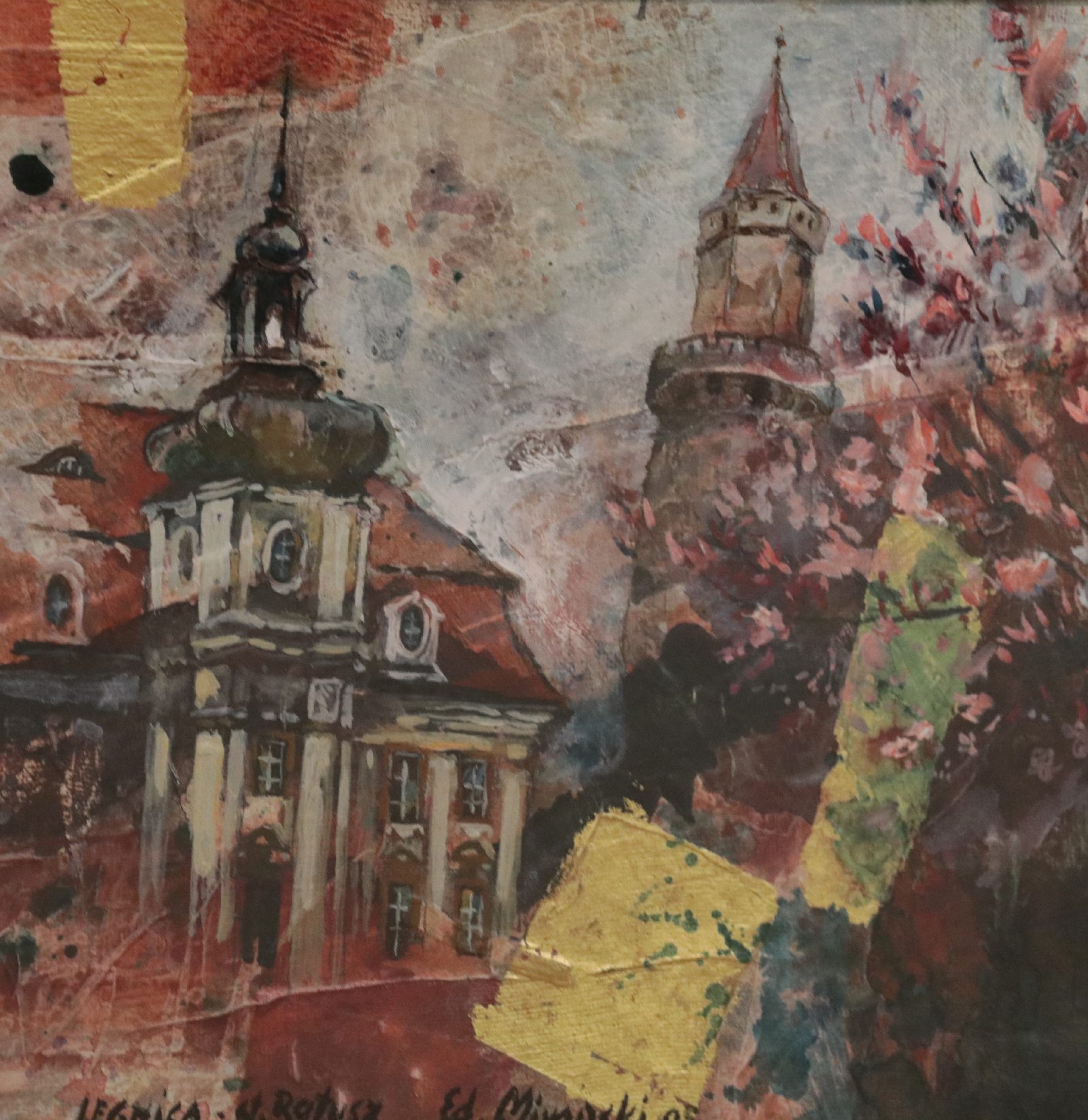 Wystawa obrazów Edwarda Mirowskiego w Muzeum Miedzi