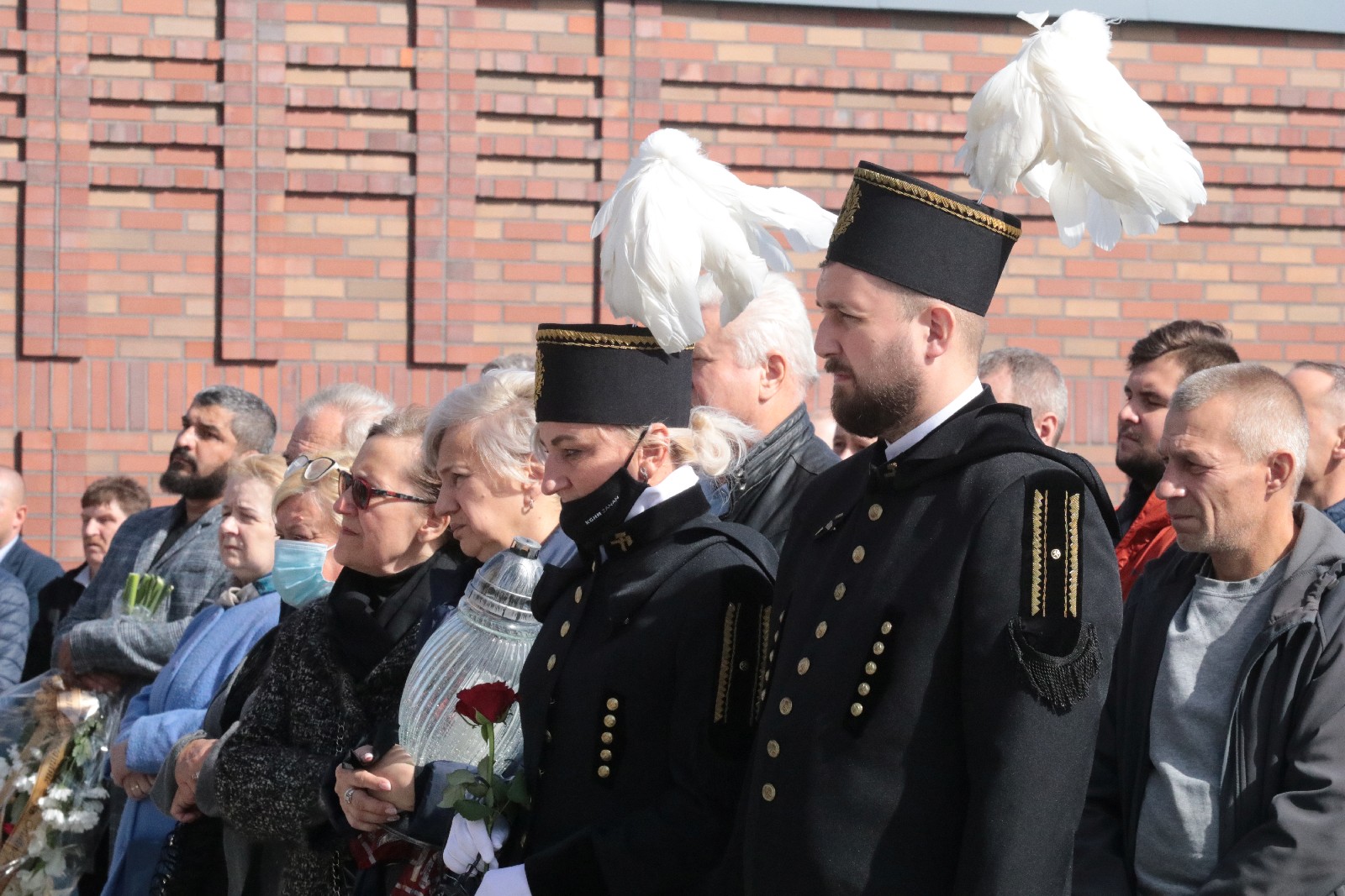 Pogrzeb Andrzeja Dynaka działacza „Solidarności”