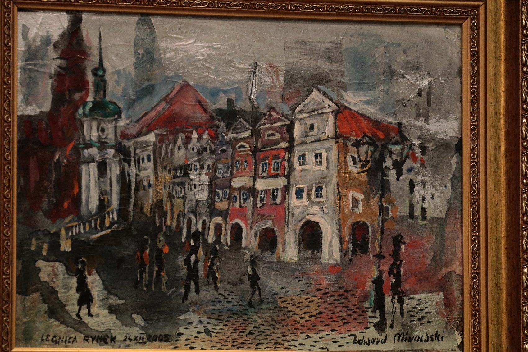 Wystawa obrazów Edwarda Mirowskiego w Muzeum Miedzi