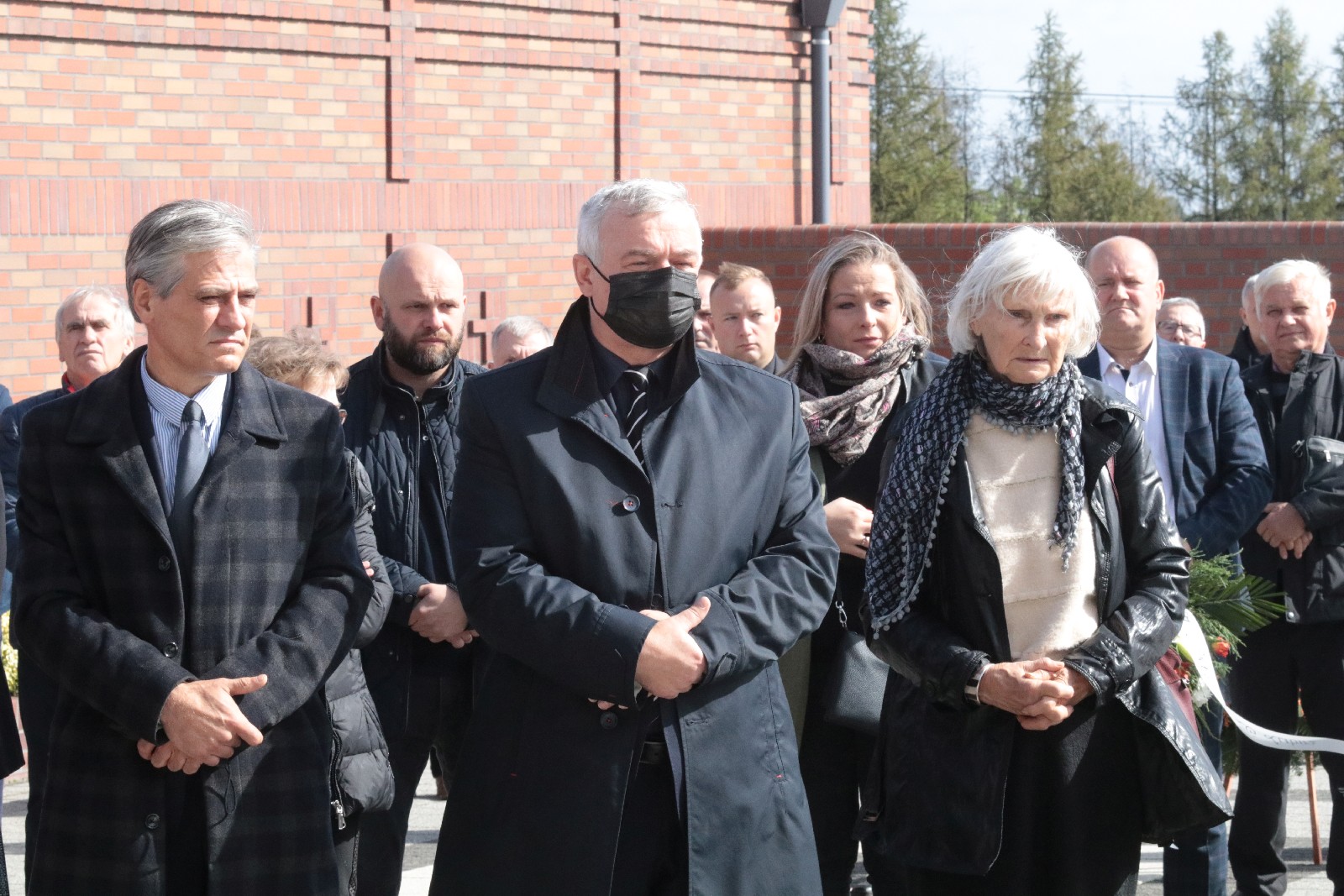 Pogrzeb Andrzeja Dynaka działacza „Solidarności”